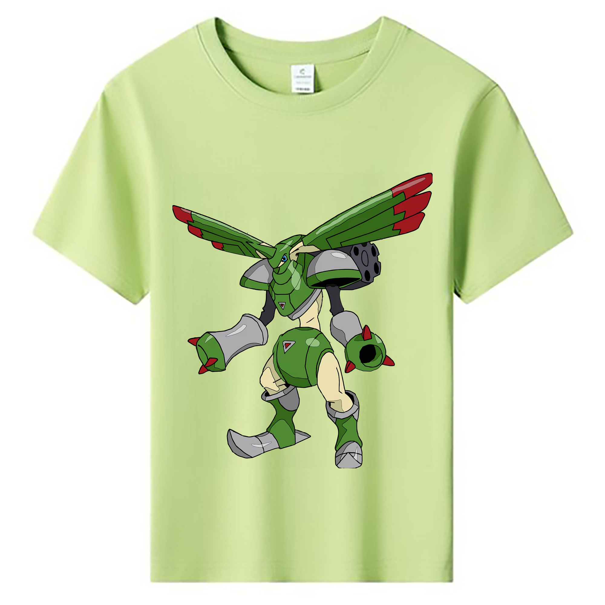 （画像用） Digimon デジタルモンスター/デジモン 綿100％キッズTシャツ（フロントプリント）